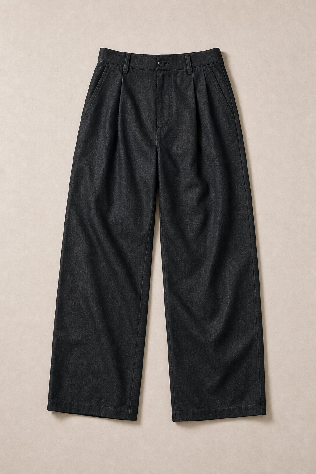 Bordeaux Straight-Leg Jeans in Raw Indigo - front view