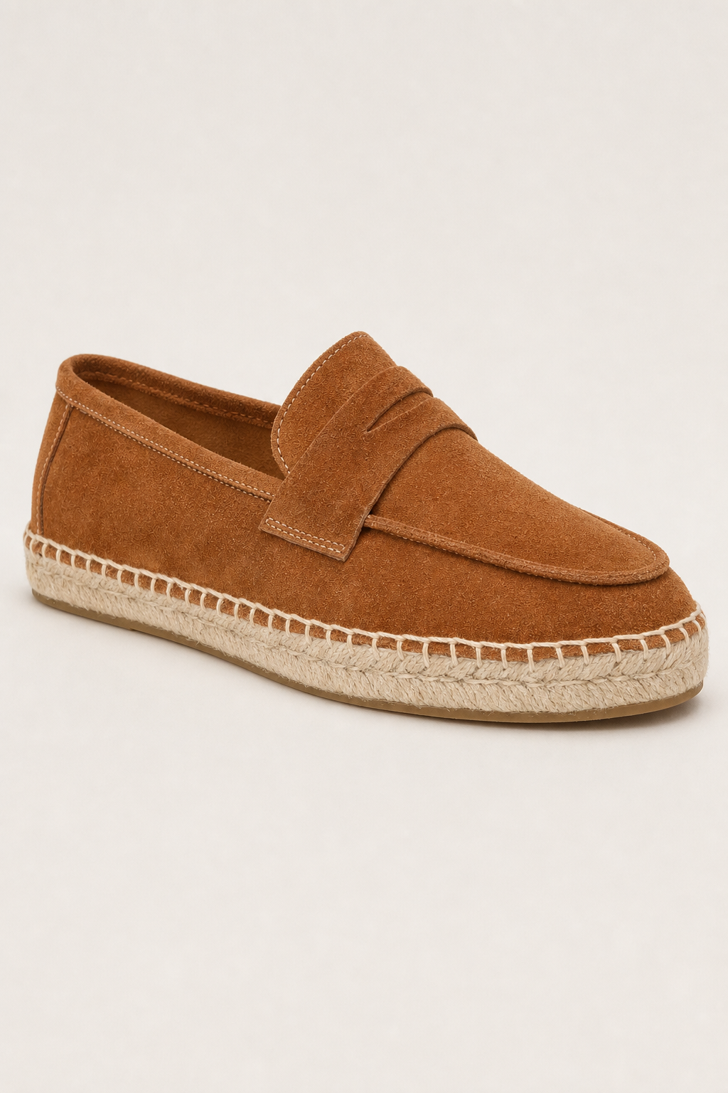 Capraia Espadrilles in Tan - angle view