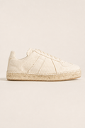 Cetara Espadrilles in Cream - side view