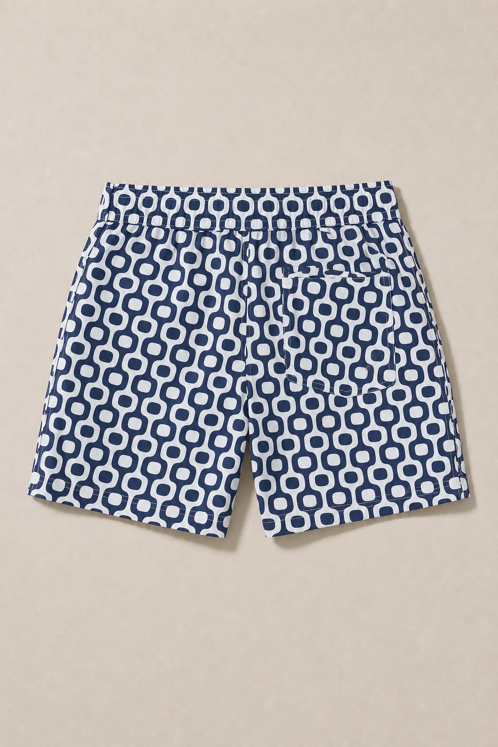 Laguna Swim Shorts in Navy - back view