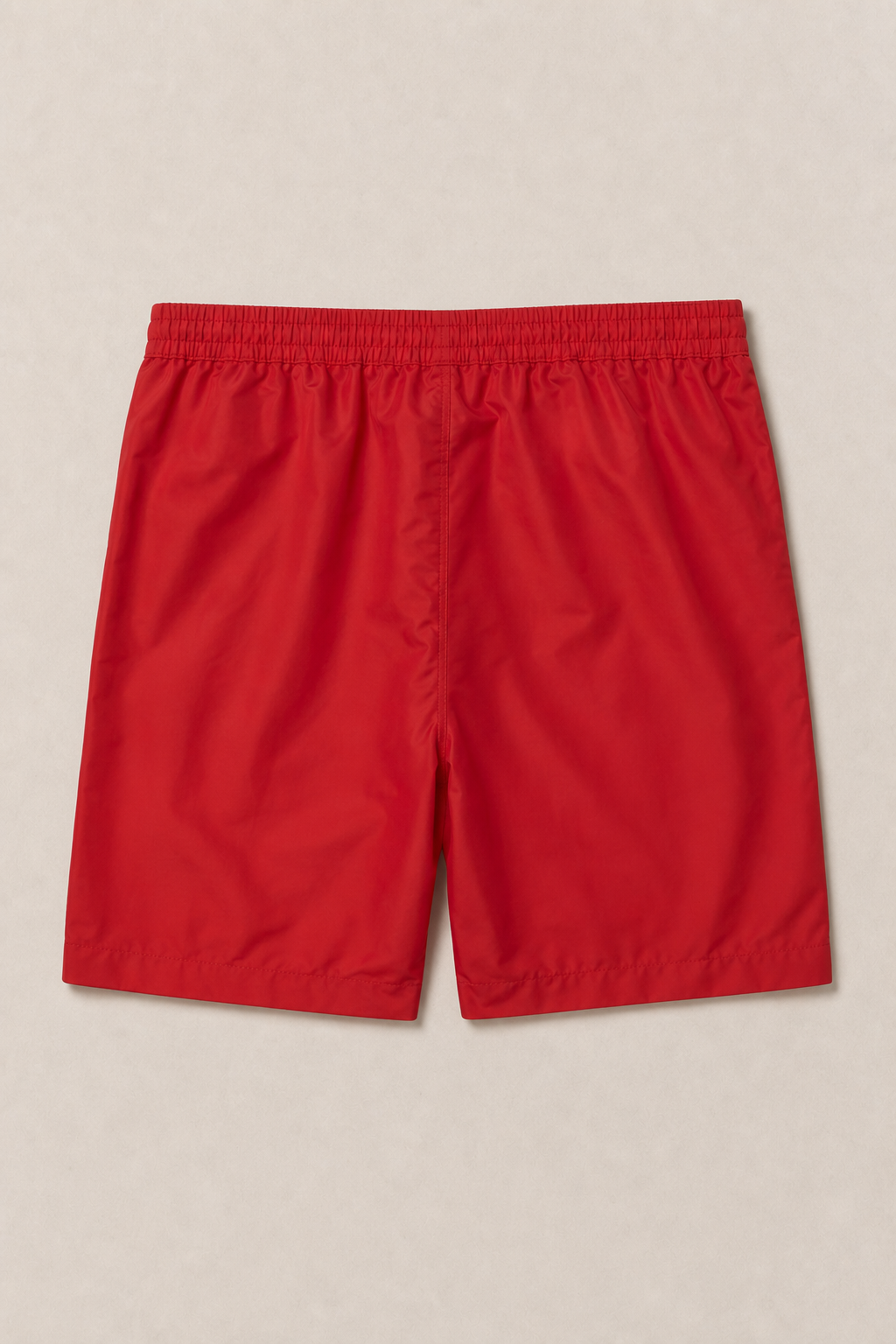 Lefkada Swim Shorts in Red - back view