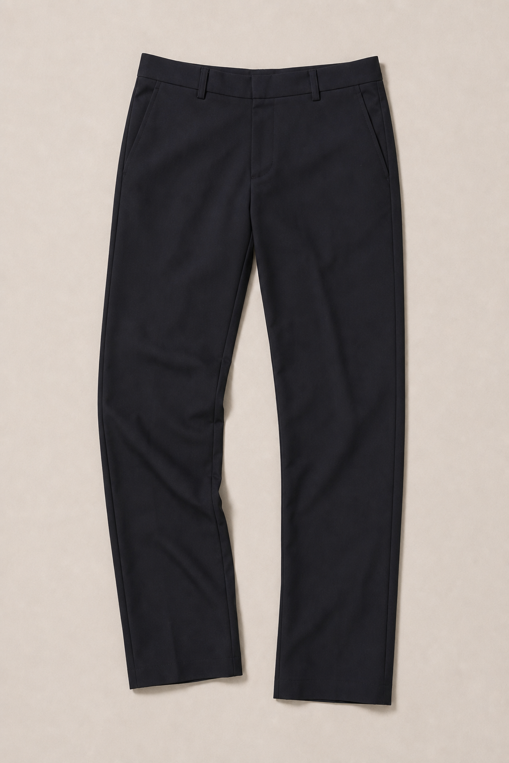 The Tiber Tech Trousers in Black - front view