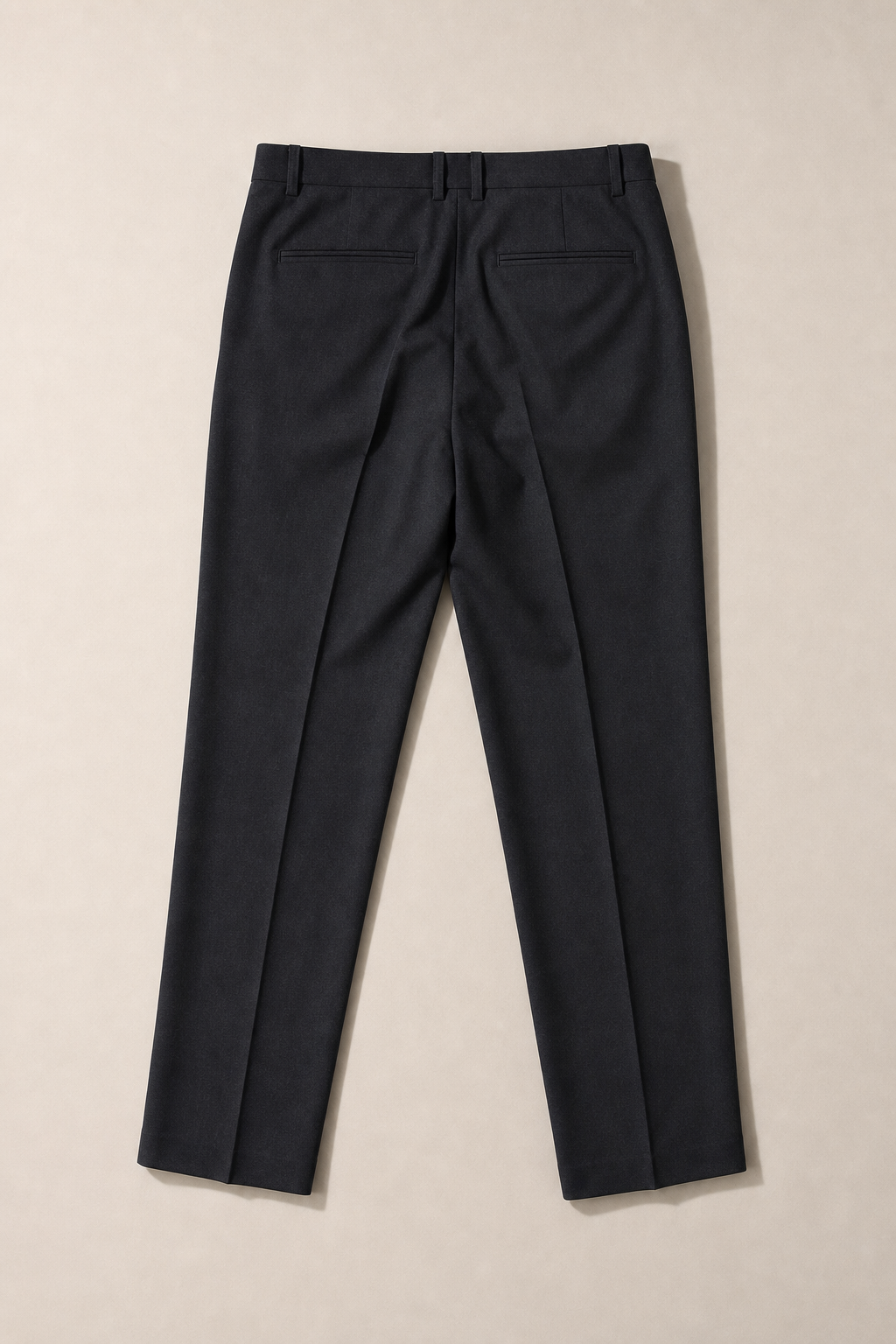 Verona Tailored Trousers in Navy - back view